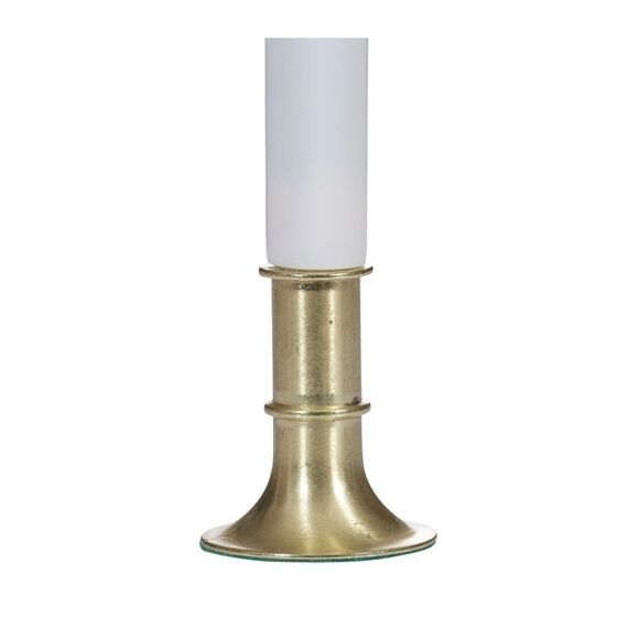Battery-Operated LED Flameless Christmas Candle with Gold Base, 2 Count, Holiday - Picture 4 of 4